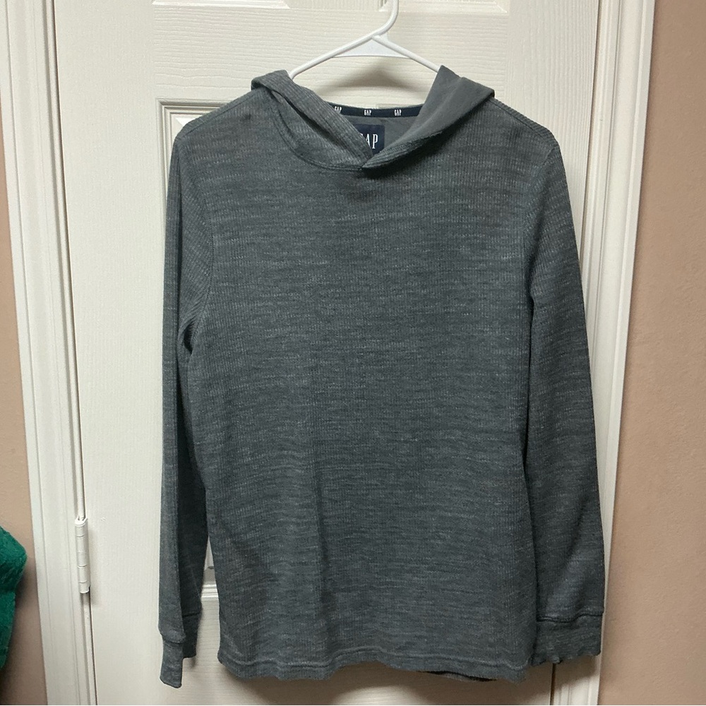 GAP Charcoal Hooded Pullover